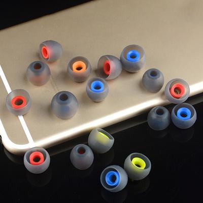 5 Paar weiche, schalldichte In-Ear-Ohrkappen aus Silikon, Ersatz-Kopfhörerzubehör