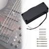 Advanced Contact Sensor for Acoustic Instruments ABS Housing Clear Sound Reproduction for Stage Use Practice Activity