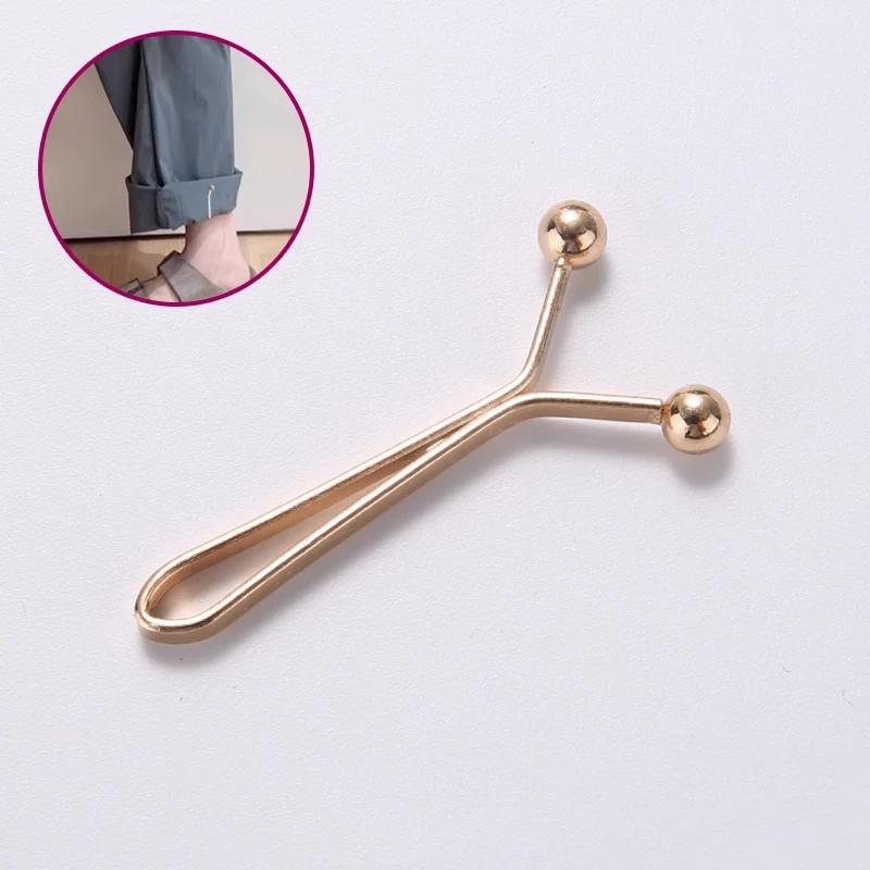 4pcs Invisible Waist Tightening Metal Clip, Adjustable Button Clip, Suitable for Jeans and Clothes, Fashion Accessories