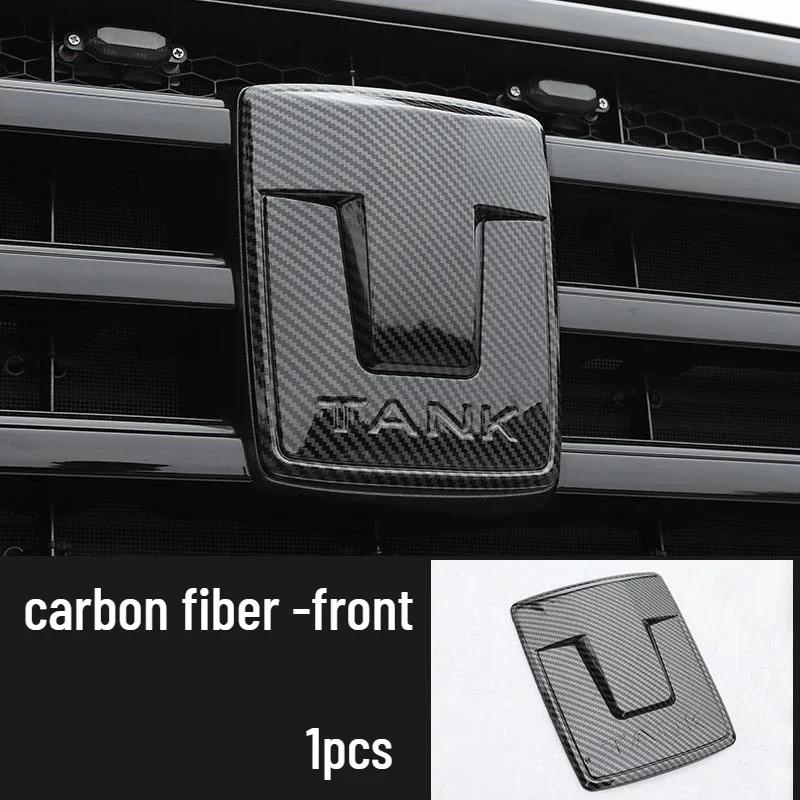 For TANK 300 Emblem Front Steering Wheel Car Wheel Sticker Badge Decals Trim Styling Accessories for Great Wall GWM WEY TANK 300