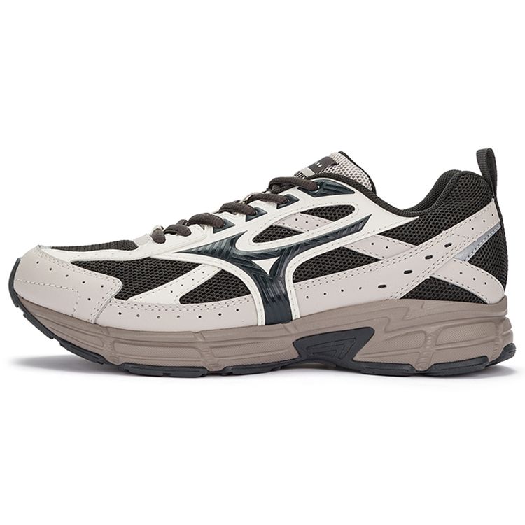 Mizuno Unisex Retro Breathable Running Shoes Black Grey D1GH223010 42