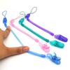 2pcs Baby Infant Toddler Dummy Pacifier Spring Soother Nipple Clip Chain Holder Strap TYS