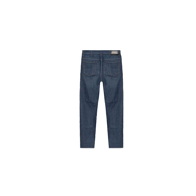 GUCCI SS21 Jeans Men's Dark Blue 623953-XDBMG-4100
