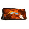 For Honor X6b 4G Leather Wallet Case Butterfly Flower Imprinted Phone Cover with Strap