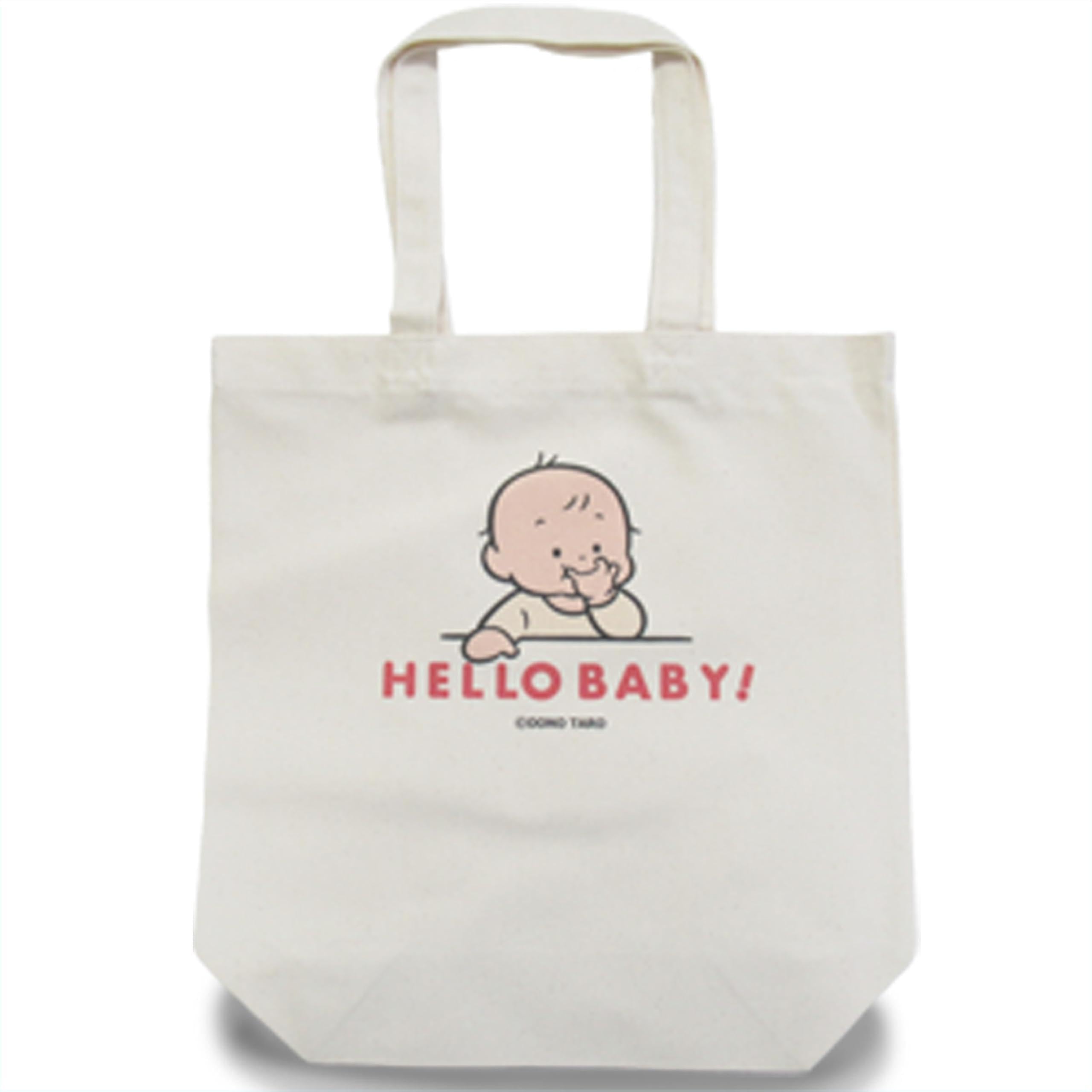 

Morisaka Global Ооно Таро Сумка-шоппер HELLO BABY Махание пальцем, 36 x 37 x 11 см, Книга с картинками, Первая жизнь малыша, Милые товары, OOTA-0250HBC