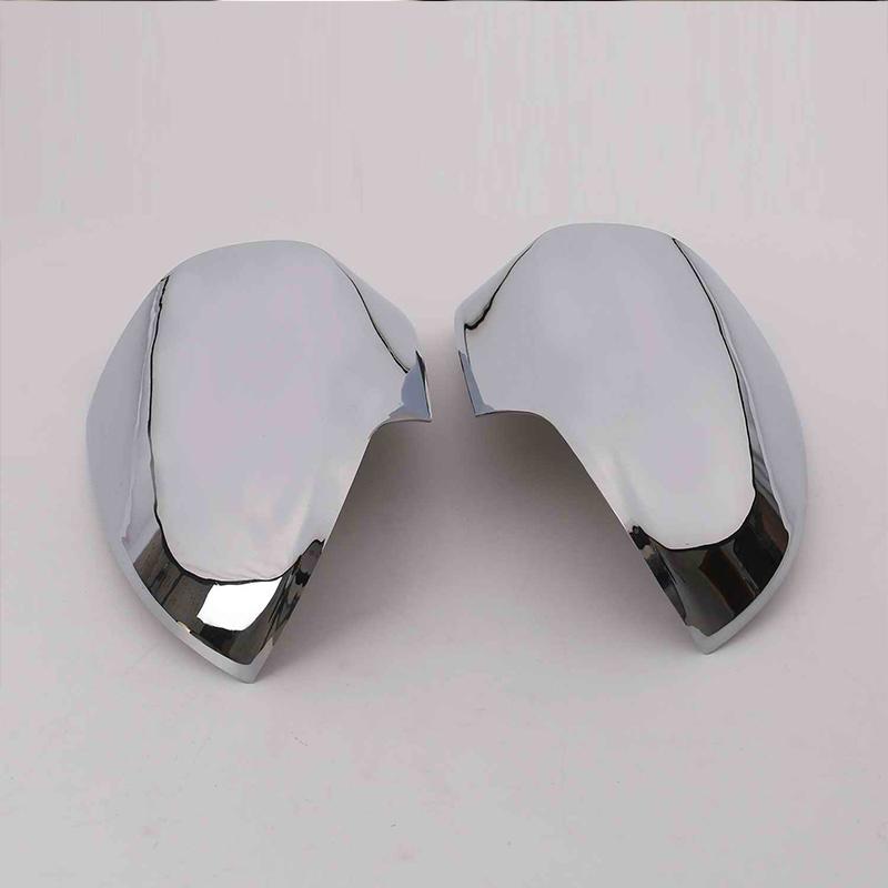 For TOYOTA C-HR 2017- Car Rearview Mirror Cover Trim, CHR Accessories Chrome Silver Side Turn Signal Mirror Covers 2018