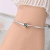 925 Silver Paw Prints Flowers Stars Moon Butterfly Safety Buckle Spacer Beads Fit Bracelets Necklace DIY Jewelry Gifts