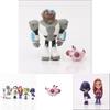 Vibrant Teen Titans Go Anime Figures With Robin Raven Beast Boy Starfire