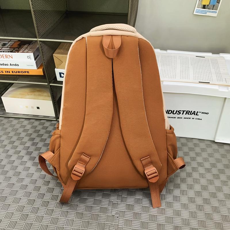 Мужской рюкзак с цветными блоками — фото 13