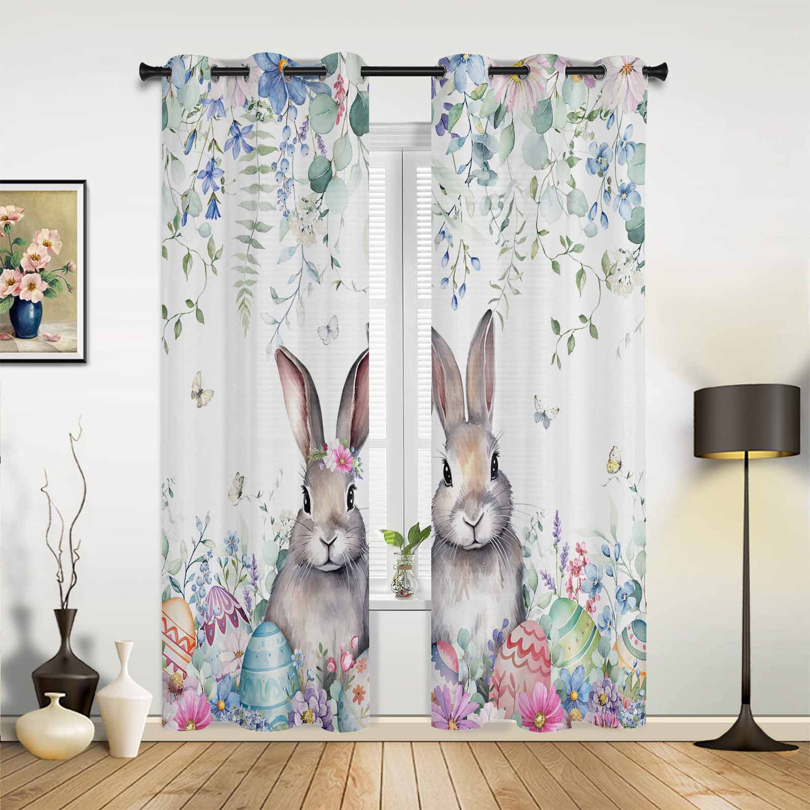 

Растения Грибы Цветы Гномы Современные Шторы для Гостиной Спальня Шторы Кухня Обработка Жалюзи Шторы 135W x 60H(cm) x1