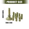 Detachable Clay Flower Shaping Tool Set with Leaf and Center Shaping Parts for Pottery Practice and Cold Porcelain Work