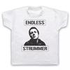 ENDLESS JOE STRUMMER UNOFFICIAL UK PUNK ROCK LEGEND KIDS CHILDS T-shirt