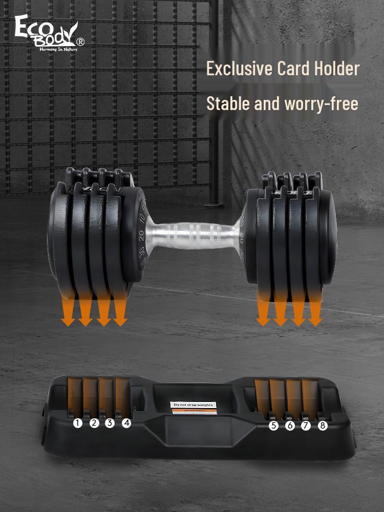 Verstellbare Kurzhanteln 4-22kg Automatisches Set - Fitnessgeräte