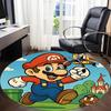 1pc Mario Castle Office Round Area Rug,  Under Office Chairs Bedroom Living Room Home Decor a0926204