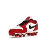 Scarpe da ginnastica Air Jordan 1 Low Cleat GS Chicago per bambini Bianco Rosso Palestra Nero HF6885-106