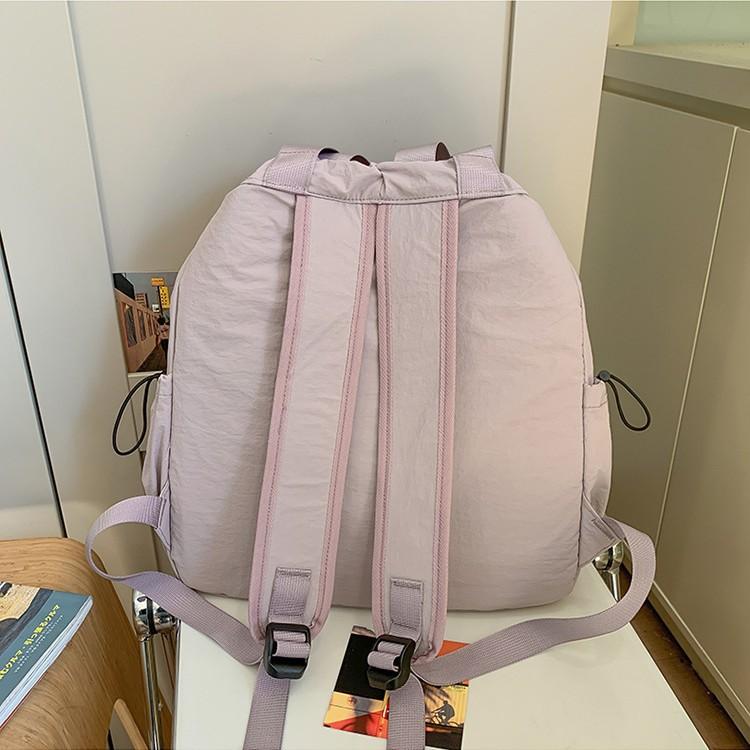 Schoolbag Light Travel Backpack Casual Large Capacity Women's 1011 New Handbag Fashion Harajuku Nylon Backpack