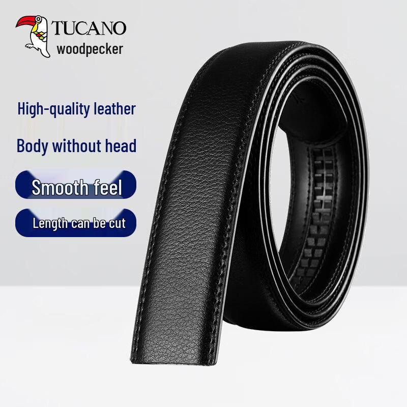 

Мужской ремень Woodpecker, второй слой, из коровьей кожи (Нет пряжки) 120-130cm
