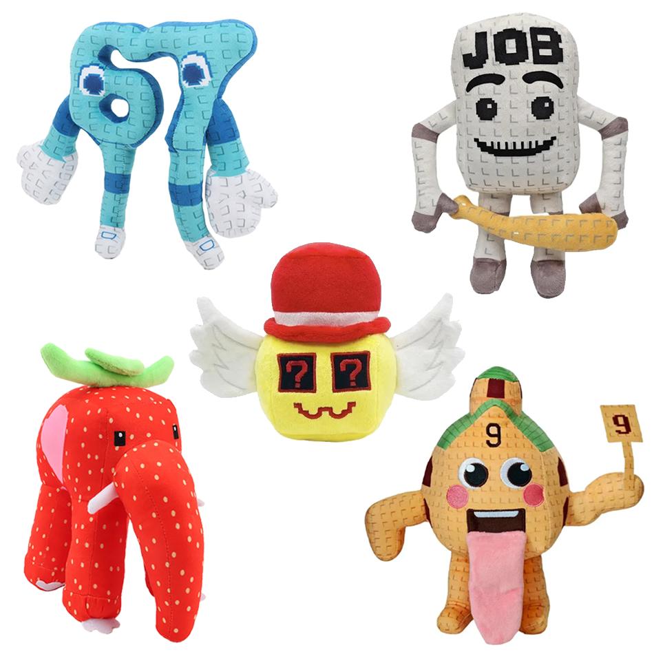 Nuovo Steal A Brainrot Esok Sekolah Peluche Gioco Caldo Periferica Peluche Cartone Animato Carino No. 9 Casa Bambola Giocattolo Ripiena Regalo per Fan di Videogiochi