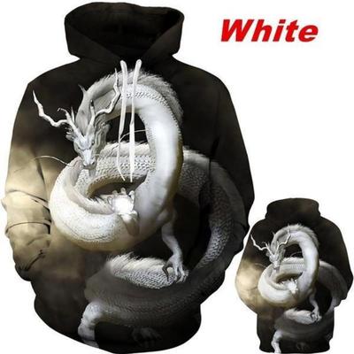 Horúci výpredaj Dračí 3D Potlačená Mikina Nová Móda Dračia Mikina Cool Hip Hop Streetwear Pulóver Mikina Vrchol XS-5XL