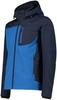 Куртка CMP мужская софтшелл с отстегивающимся капюшоном (3A01787N) zaffiro/b. blue