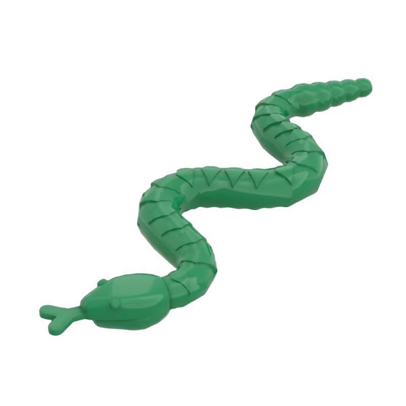MOC Animal Snake 30115 Small Building Block Accessories, 50g, Compatible Standard