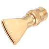 Brass Narrow Fan Jet Water Fountain Nozzle Spray Head Adjustable Pond Sprinkler(G1 2 Female Thread G3 4 Male Thread )