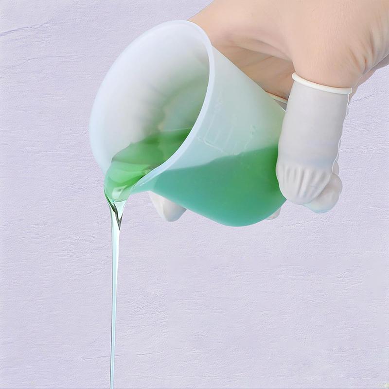 1PC 30-1000ml Silicone Measuring Cup Transparent With Scale Food-Grade Separating Cups DIY Cake Epoxy Resin Jewelry Making Tools