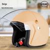 Certified Electric Vehicle Helmet with Cold Protection and Neck Gaiter – Unisex Half Helmet for Motorcycle Safety