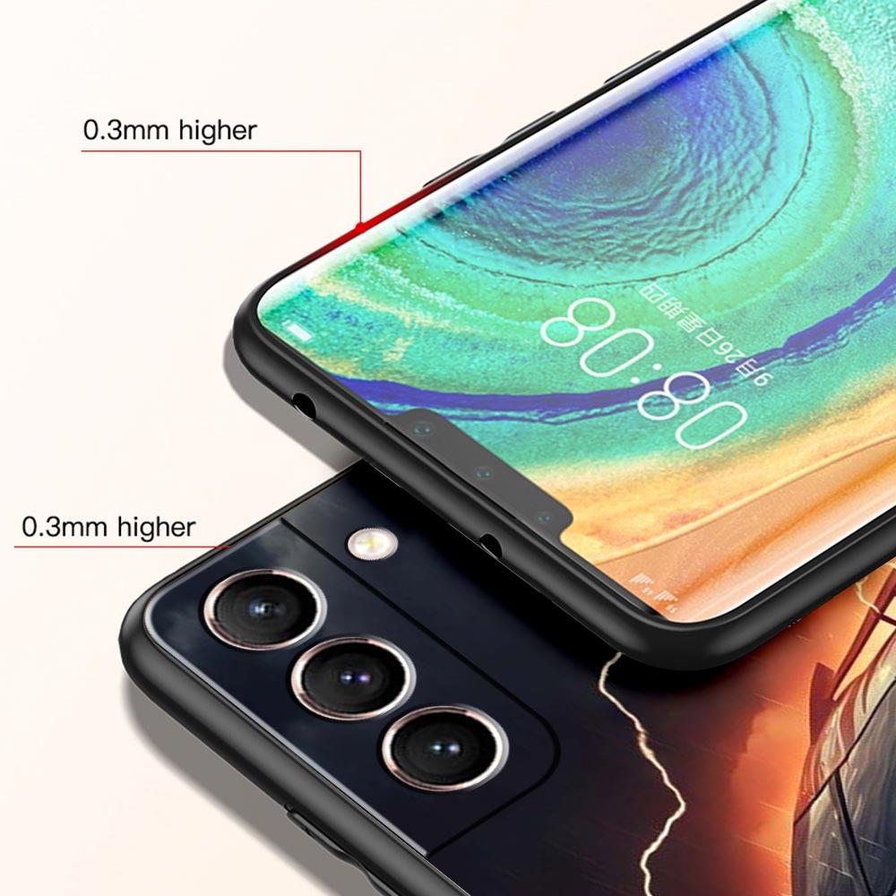 Cool Sports Car Phone Case For Samsung Galaxy S26 Ultra S25 Plus S24 FE S23 S22 5G S21 S20 Cover Black Soft