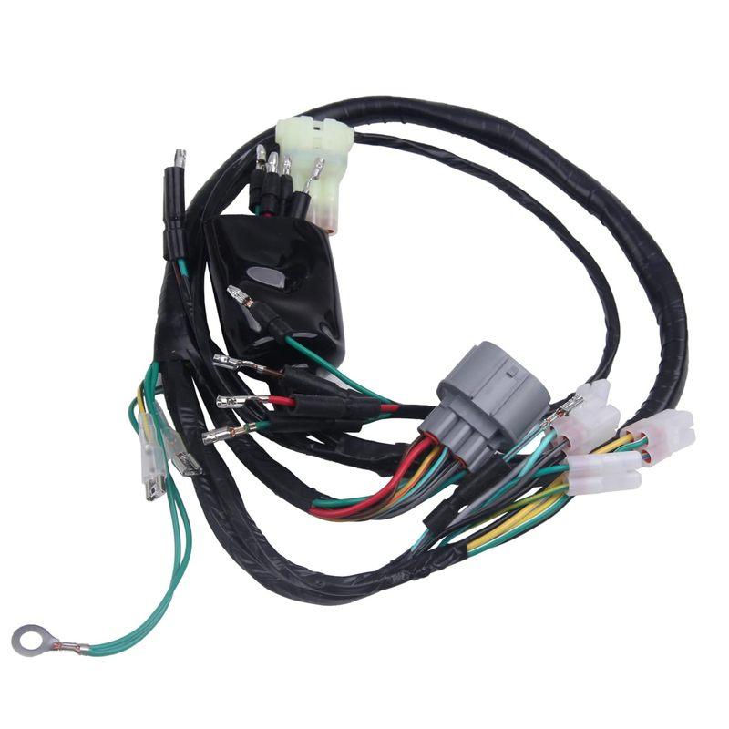 New Wire Wiring Harness Compatible with Honda Sportrax 300 TRX300EX 1993-2004 Replace 32100-HM3-000