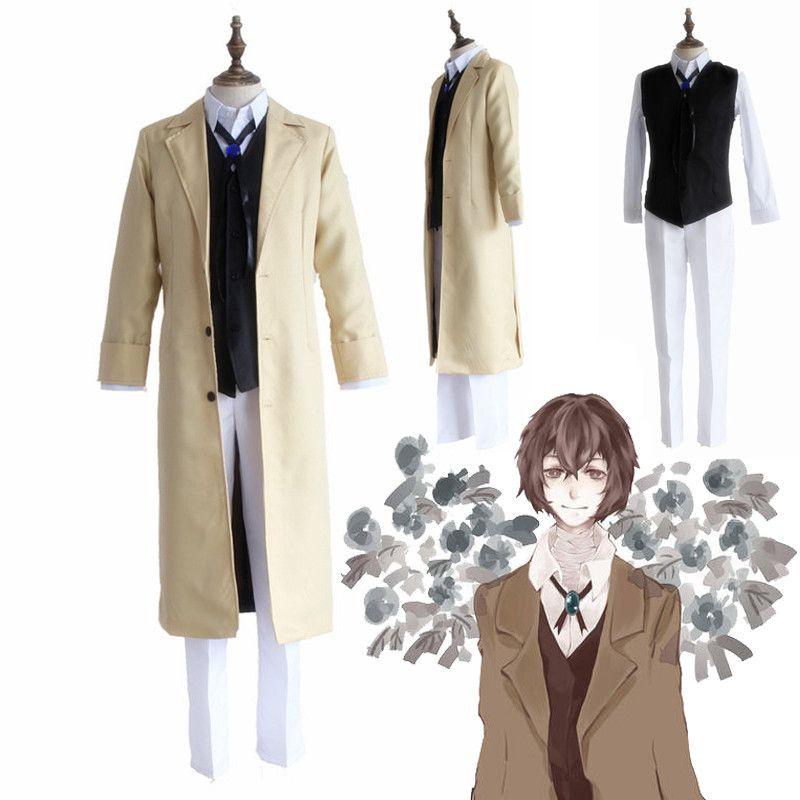 High Quality Bungo Stray Dogs Cosplay Outfit Featuring Exquisite Workmanship