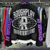 Renaissance Art Rhinestone Long Sleeve T-Shirt, Vintage Washed Unisex Streetwear Top