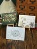 Custom Christmas & Thanksgiving Greeting Card: Creative Folded Hot Stamping Design