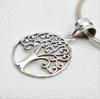Handmade 925 Sterling Silver Tree of Life Pendant, Healing Jewelry