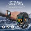 1.96" Outdoor Military Smartwatch Men Bluetooth Call Smart Watch IP68 Waterproof Sports Fitness Watches