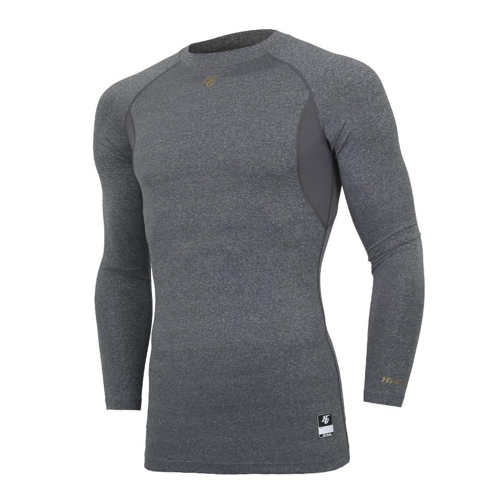 High Gold Basic Crew Neck Compression Undershirt (Melange) Melange/095