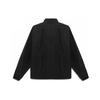 Adidas Originals Trefoil Print Letter Stand Collar Long Sleeve Jacket Men Outerwear Black HN0397