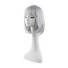 Tobiichi Origami Cosplay Wig Date a Live Anime White Short Synthetic Hair Touhou Konpaku Youmu Straight Cut Costume Party