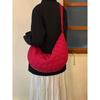 Cotton-filled Dumplings Come with A Large Capacity Casual Commuter Shoulder Bag.