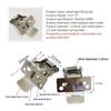 4Pcs Spring Recessed Light Clips Light Mounting Spring Clips  for Recessed Iron Retrofit Retaining