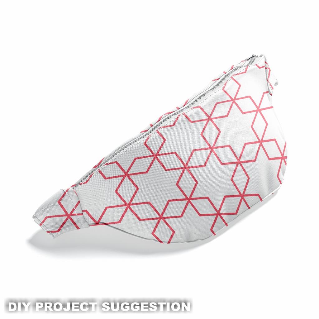 Outdoor Dekostoffe Oxford - Motiv Geometrisches Maschenmuster 2