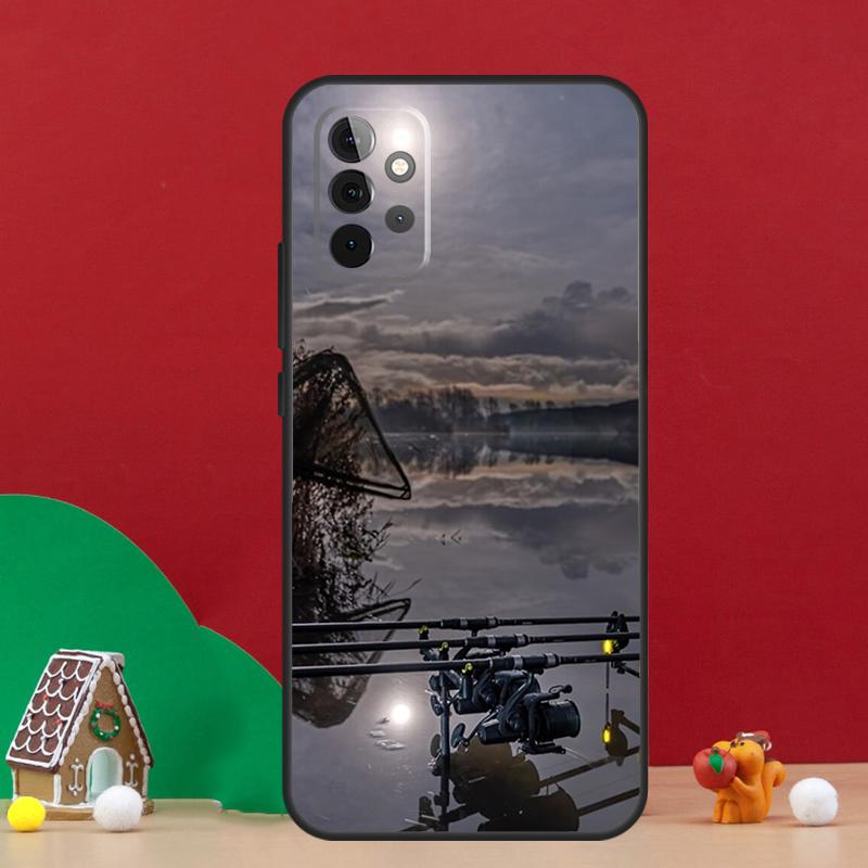 Karpfenfisch Angelrutenkoffer Für Samsung Galaxy A56 A33 A13 A36 A23 A52 A32 A12 A54 A34 A14 A16 A53 A15 A35 A55 A17