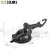 Heavy Duty Suction Cup Security Hooks For Camping(4 Pcs)