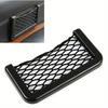 Car Organizer Storage Bag Auto Paste Net Pocket Card Universal Phone Holder Storage and Organization Car Interior Accessories