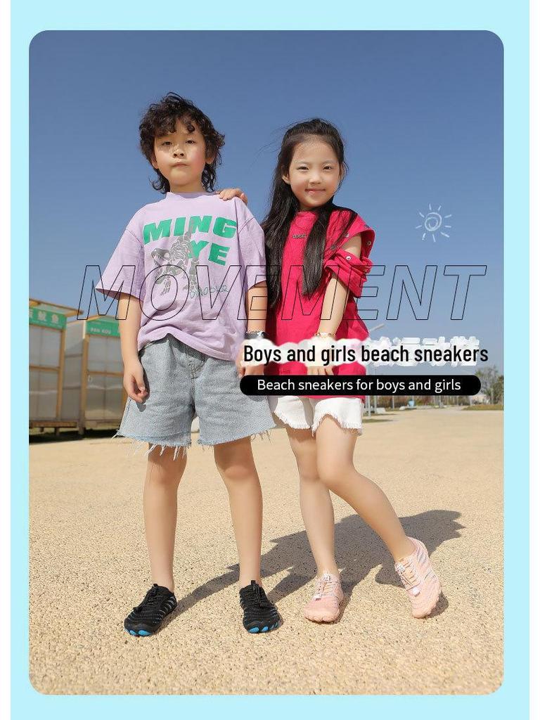 Schnelltrocknende Wasserschuhe für Damen und Herren, rutschfeste und schnittfeste Eltern-Kind-Schuhe, für das Sea Rafting, River Tracing und Barfuß-Schwimmschuhe für Kinder.