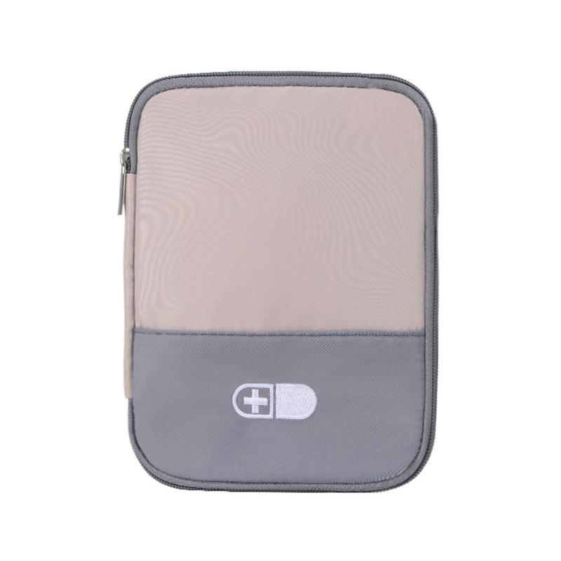 Portable First Aid Pouch | Large Capacity Emergency Kit Bag, Durable