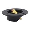 2Pcs 3-Inch Round Push Spring Loaded Jacks Double Binding Post Speaker Box DIY
