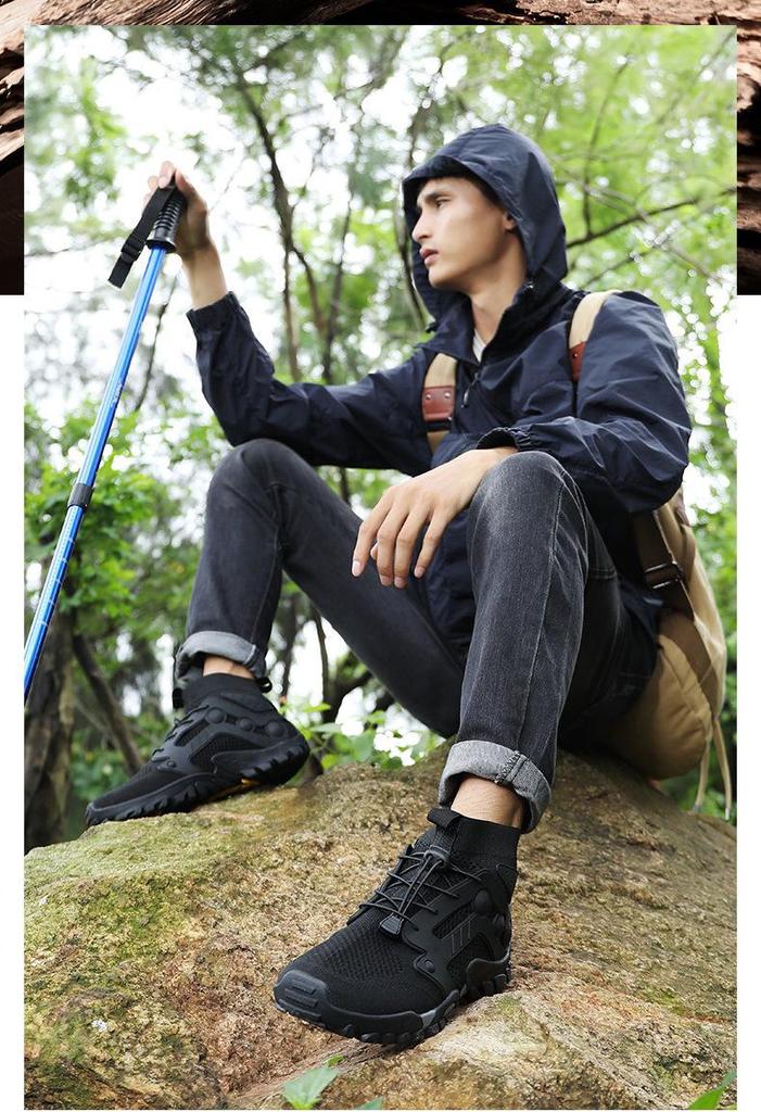 Lightweight Off-road Anti-slip Hiking & Water-crossing Fitness Shoes