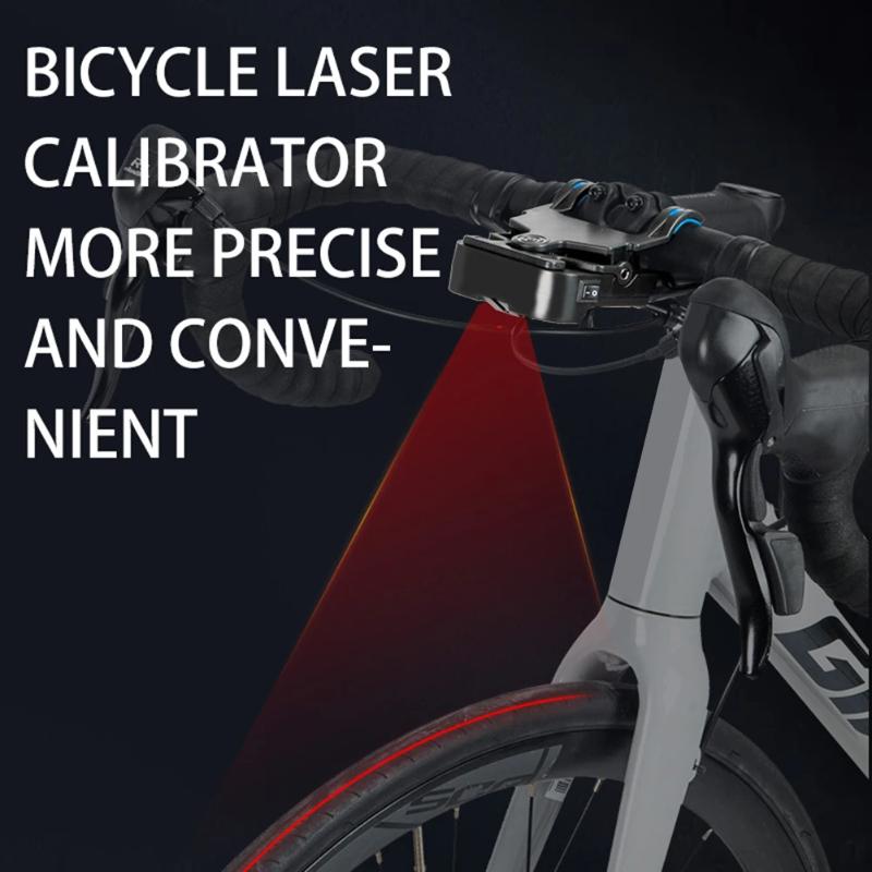 1Pc Bike Seat Calibrator Bike Tool Bicycle Handlebar Laser Aligner Seat Center Adjuster Measurement Tool Aligning Indicator Tool