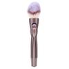 4 in 1 Makeup Brushes Skin Friendly Compact Non Slip Magnet Portable Makeup Brush Set for Travel Champagne